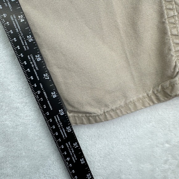 Vintage Wrangler Rugged Wear Men's 34x30 Pleated Khaki Elastic Waist Pants - Picture 6 of 9